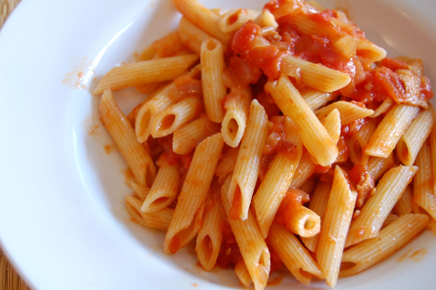 Penne with Marinara Sauce